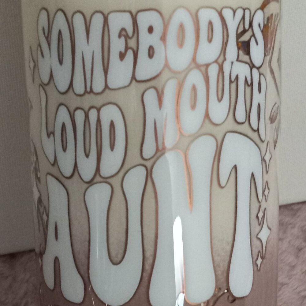 Loud Aunt tumbler